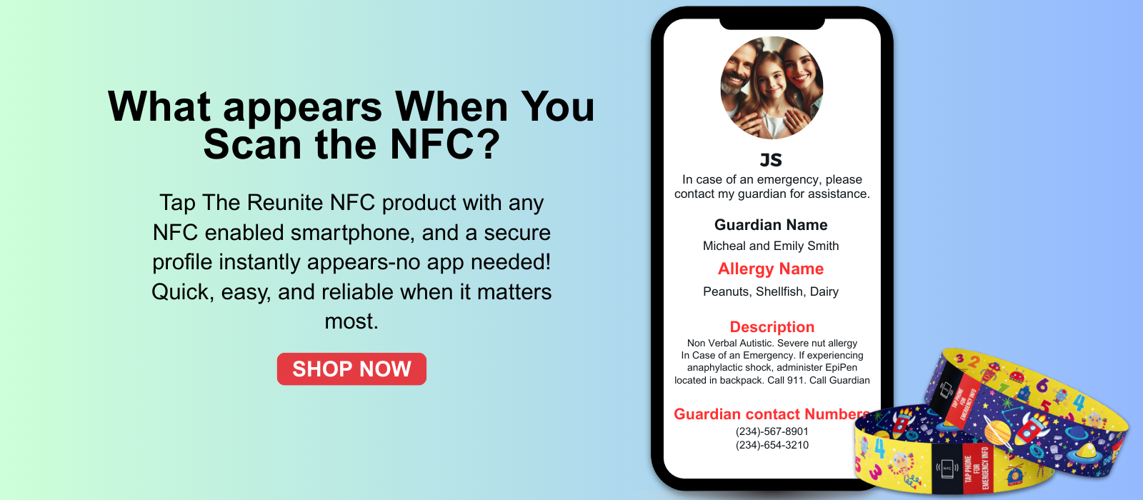 Scan the NFC