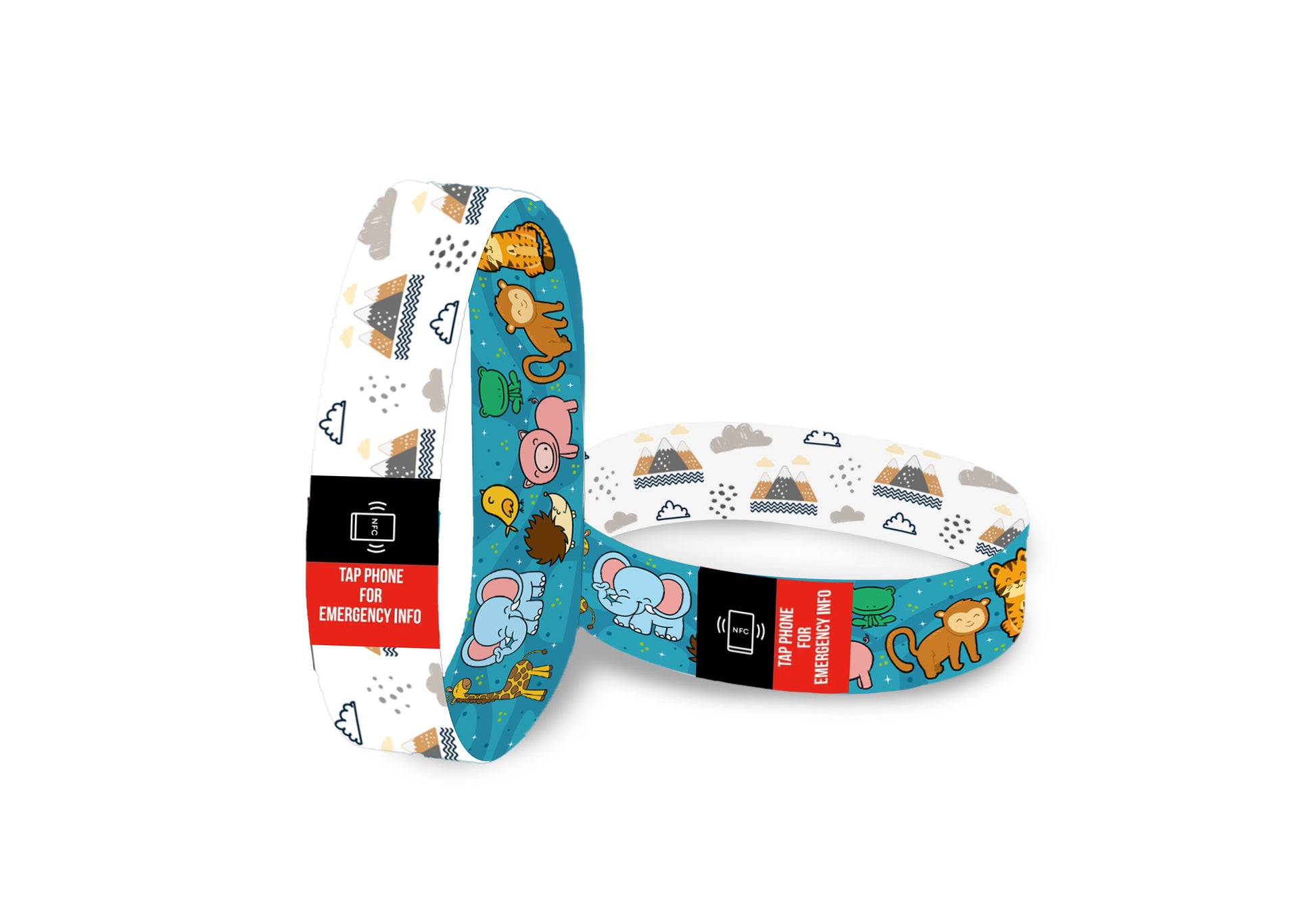 Child's Smart Medical ID Bracelet - Nature