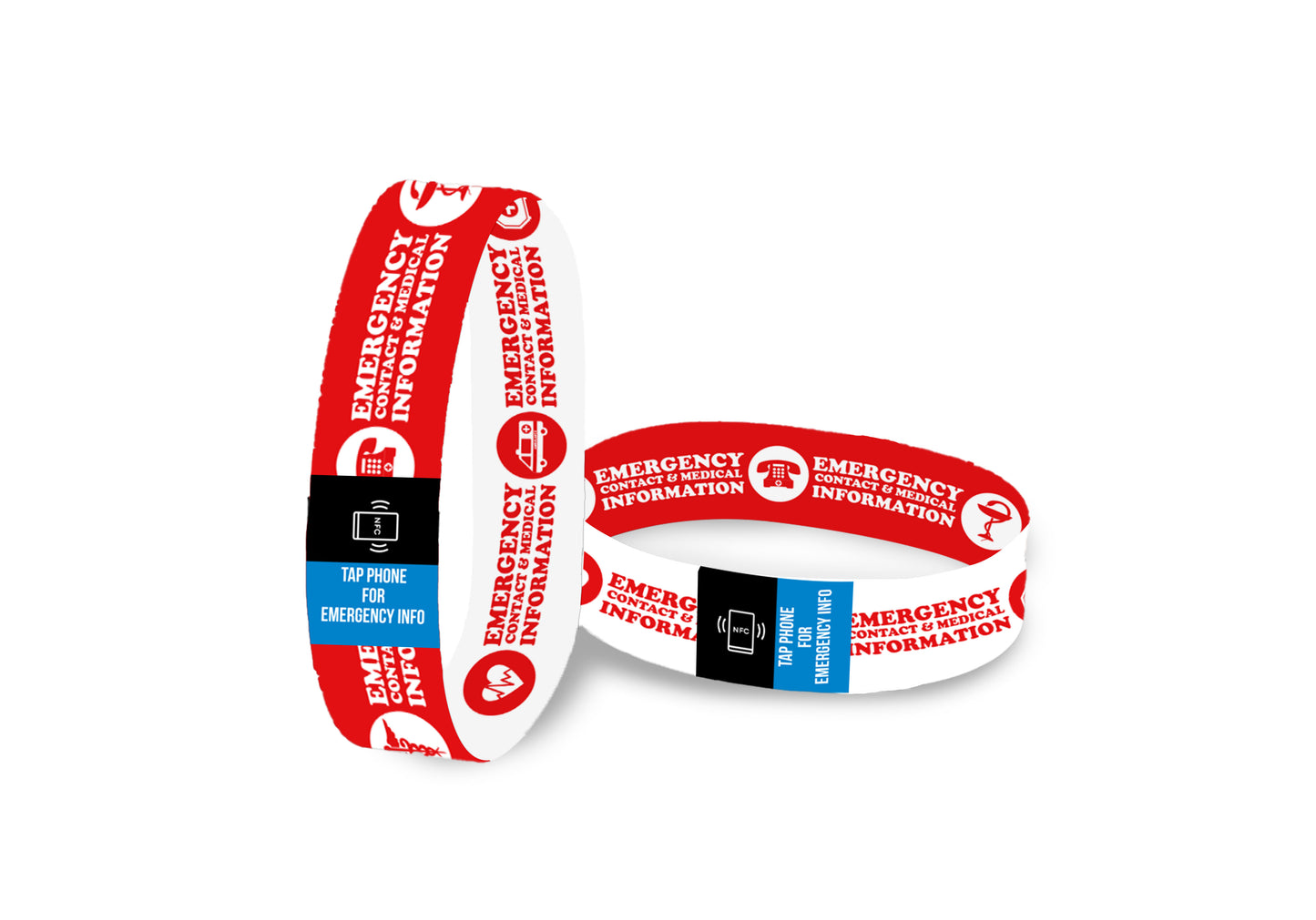 Adult's Smart Medical ID Bracelet - Emergency