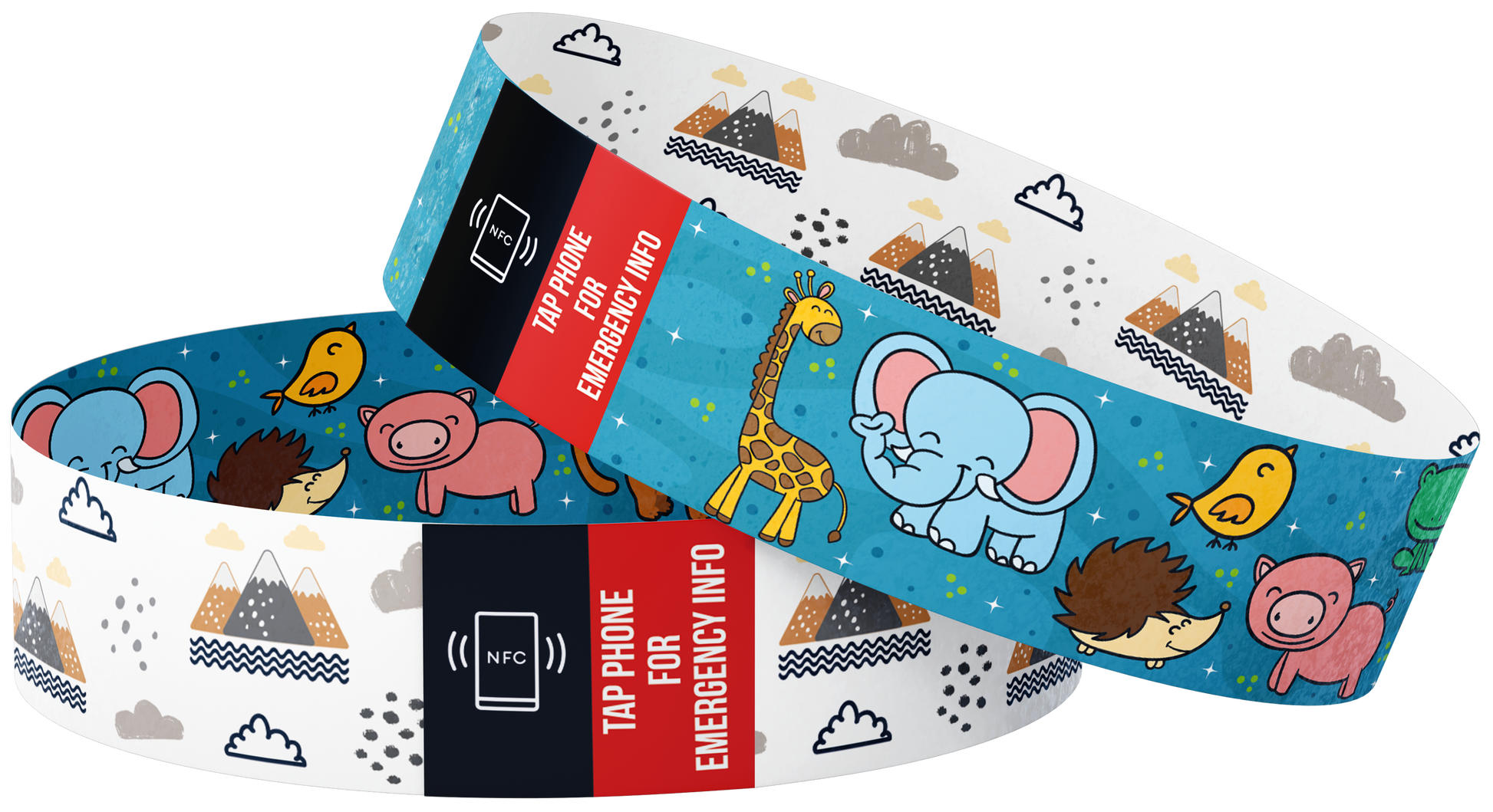 Child's Smart Medical ID Bracelet - Nature