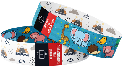 Child's Smart Medical ID Bracelet - Nature