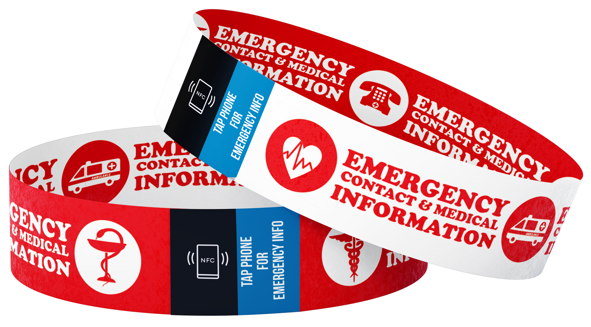 Adult's Smart Medical ID Bracelet - Emergency