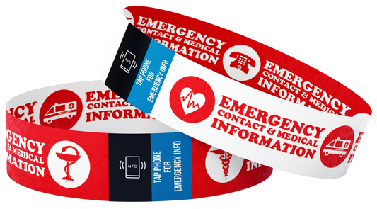 Adult's Smart Medical ID Bracelet - Emergency